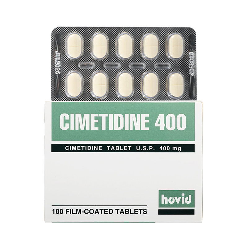 香港进口CIMETIDINE 400MG抑制胃酸过多反流胃溃疡胃炎肠胃痛胃药