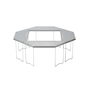 SnowPeak雪峰焚火台围桌户外露营庭院围炉煮茶桌sp炉火框架st-050
