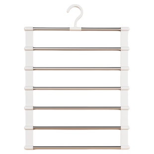 【国补15%】云梯裤架家用无痕防滑裤子专用衣架不锈钢裤夹挂裤子