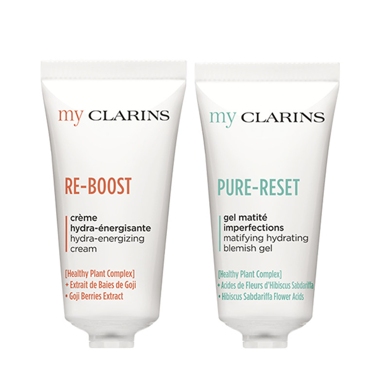 【淘宝秒杀】myclarins小娇O椰水光霜5ml+吸油霜5ml 控油保湿焕亮