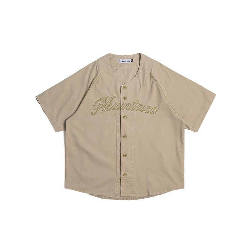 PHANTACi范特西2026春夏PHC SPORT LOGO BASEBALL SHIRT 棒球衫