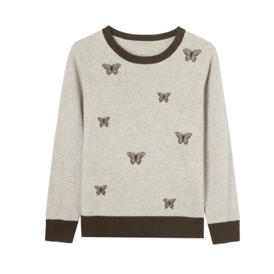 恒源祥100纯羊毛羊绒衫新款毛衣