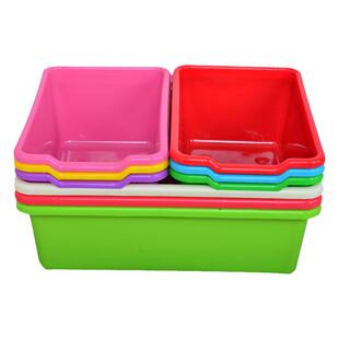 儿童玩具收纳架 收纳盒储物盒子玩具箱整理筐 置物盆大容量塑料桶