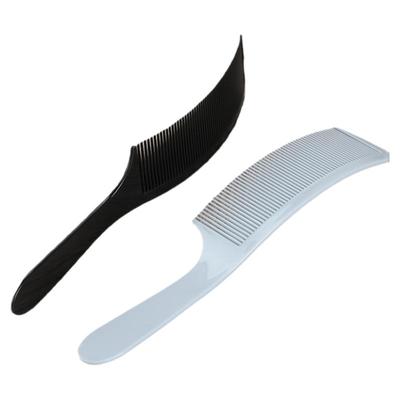 专业男士剪发平头弯梳子理发店弧形翘梳理发扁梳发型师专用美发梳