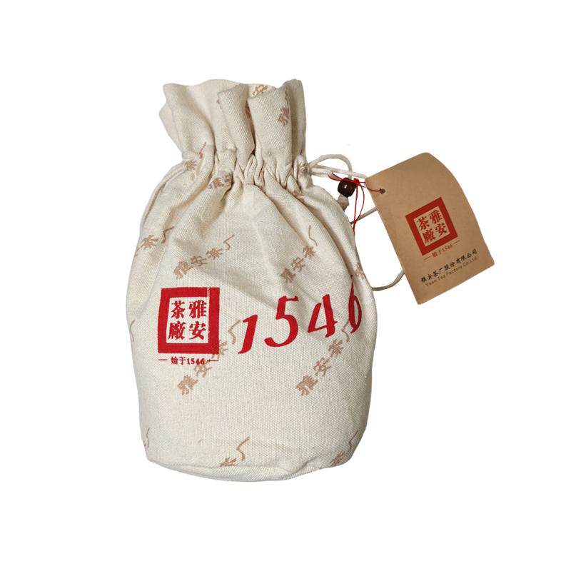 康砖团结布袋散装雅安茶厂藏茶