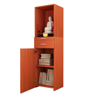 包邮简约佛龛立柜带门佛柜白色财神柜观音神龛供桌关公像供奉神台