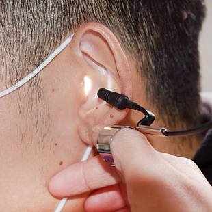 不锈钢新款 三档亮度充电拇指手握灯耳专业工具灯耳掏采挖耳朵