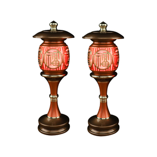 纯铜供灯佛前长明灯家用佛堂寺院led灯观音菩萨财神爷插电供佛灯