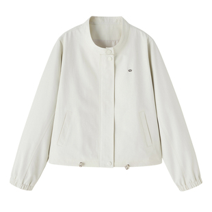 2026早春新款短款风衣女装韩版宽松洋气小个子连帽休闲百搭外套女