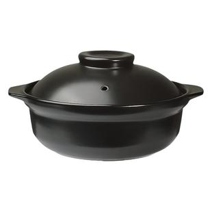 电陶炉砂锅鱼头煲大容量酒店饭店商用家用明火耐高温浅口陶瓷沙锅