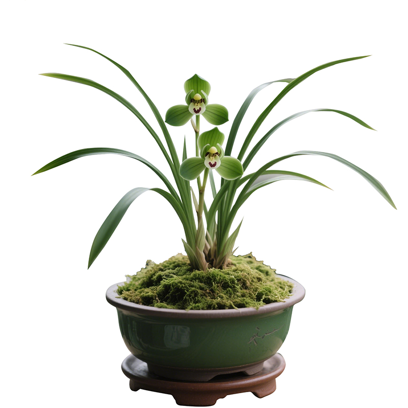 【春兰新宋梅】兰花苗浓香细叶名贵阳台盆栽花卉植物室内兰草国兰