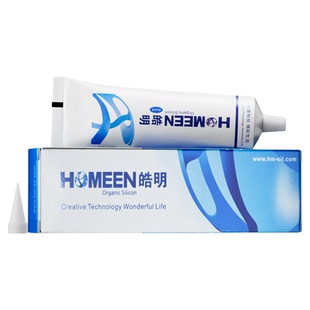 皓明704硅橡胶耐高温电子产品强力防水密封胶电容板锂电池电磁炉电器绝缘固定元器件线路板专用硅酮胶灌封胶