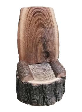 原木板凳小床迷你儿童家具模型