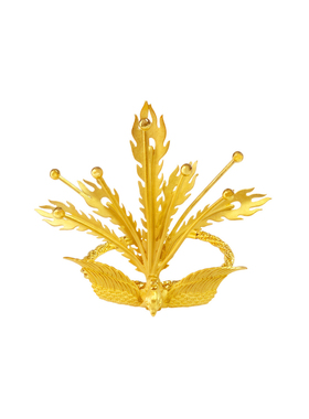 星光守护镀金凤凰新娘手镯