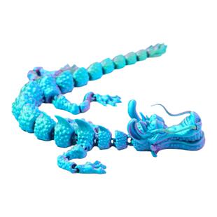 超可动3D打印木须龙神兽雕塑立体模型成品工艺品桌面装饰摆件手办