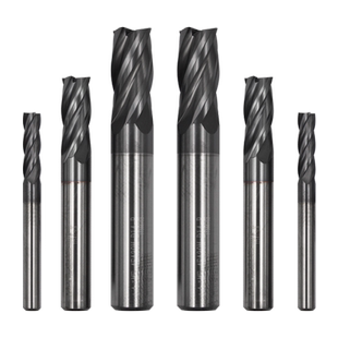 上工正品整体硬质合金四刃立铣刀 涂层立铣刀 刀具修边刀D18-25