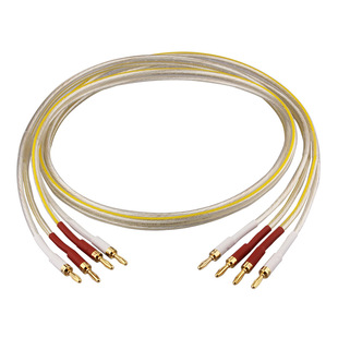 HiFi音箱线发烧级6N无氧铜镀银喇叭线专业音响线香蕉头中置环绕线