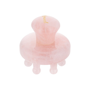 KRRAMEL粉晶八爪鱼头部按摩器疏通经络按摩梳便携幸运全身通用