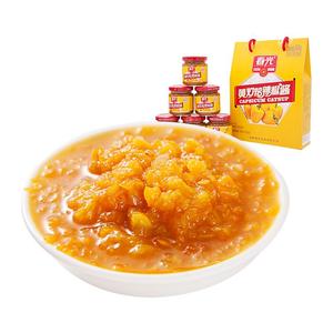 春光食品 海南特产 调味 黄灯笼辣椒酱100g*6 礼盒 鲜美黄辣椒