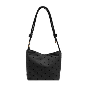 艾米兔女包2026新款简约时尚小众格子设计百搭单肩斜挎包