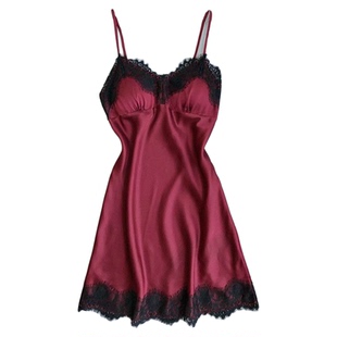 2020New ladies sexy lingerie suspender pajamas 吊带花边睡衣