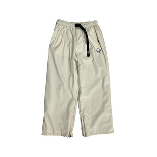 john snow滑雪裤女男款单板双板卡其色宽松雪裤冬季加厚防水防风