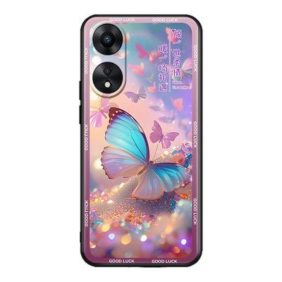 luckrider适用于oppoa58高级感phj110手机保护套。欧珀a58x新款彩绘oppoa1x全包防摔壳a1活力版oppoa2x软硅胶