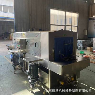 果蔬鸡蛋框清洗机大型塑料周转筐清洗机 易拉罐啤酒筐清洗机