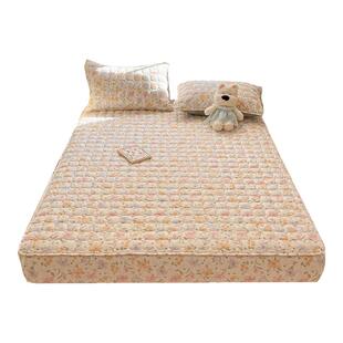 洁丽雅全棉纯棉床笠单件加厚全包床垫保护罩床套防滑防尘罩床罩