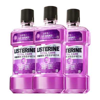 李施德林减少细菌漱口水防蛀牙