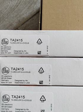 询价-易福门TA2415温度传感器920个