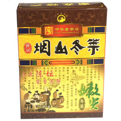四川特产青居烟山400G*4盒冬菜