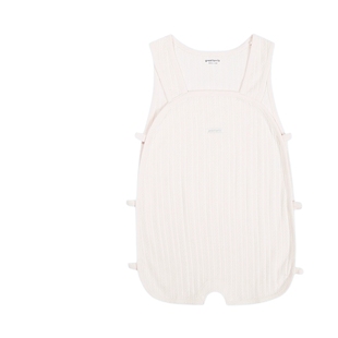 【纯棉】歌瑞家婴儿夏季男女宝宝新生儿全棉琵琶连身衣背心乐友