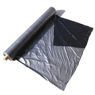 全新料银黑双色地膜加厚防虫反光地膜覆盖防草保温地膜薄膜农用膜