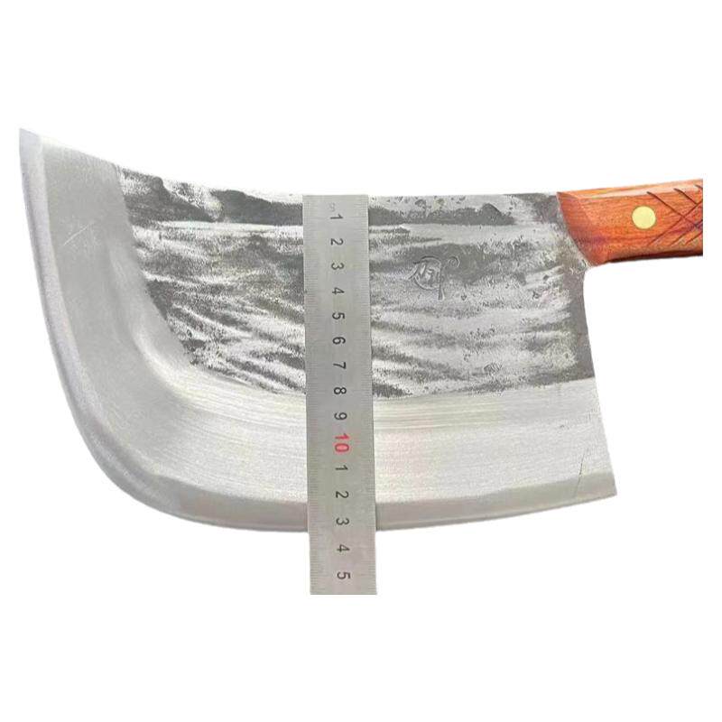 手工锻打砍骨刀切骨头刀具剁骨刀高硬度刀具肉摊专用刀屠夫卖肉刀