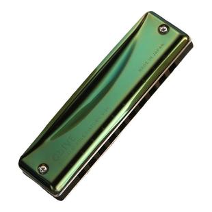 日本SUZUKI 铃木C-20十10孔布鲁斯口琴C20超吹款新手初学容易压音