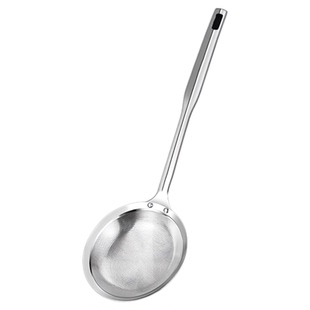 打沫勺304不锈钢漏勺家用厨房撇油勺过滤网筛316火锅撇浮沫隔油勺