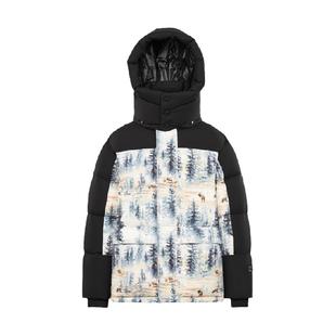 【高梵黑金儿童鹅绒服】亲子户外短款冬季男女童加厚保暖羽绒服