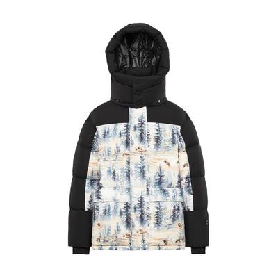 高梵黑金中长款加厚儿童鹅绒服