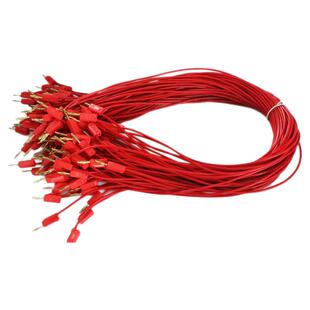 2MM灯笼测试线K2香蕉插头连接线尾部可叠插教学实验测试线镀金头