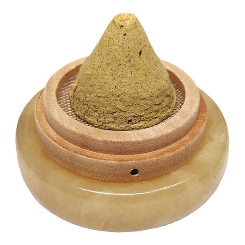 玉石垫玉托木托艾托肚脐灸艾绒柱按摩温熏调理器