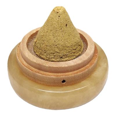 玉石垫玉托木托艾托肚脐灸艾绒柱艾塔坨姜药防烫葫芦艾灸罐工器具