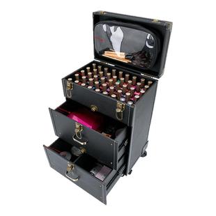 纹绣美甲化妆箱移动美容师工具箱多层高档轻医美上门专用拉杆箱