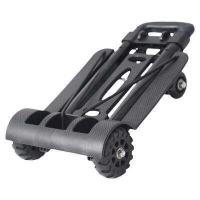 四轮便携折叠铝合金小推车