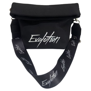 进化应援Evolution周边潮流斜挎包手提包男女黑色小包ins户外时尚