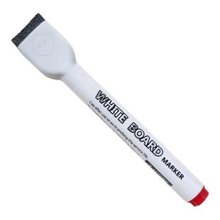 HBT可擦白板笔磁吸好的粗头磁贴办公黑色蓝色红色绿色带擦画笔