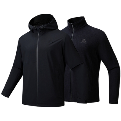 安踏火壳三合一冲锋衣外套