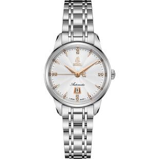 瑞士依波路机械女士腕表祖尔斯系列钢带机械机芯商务时尚手表女款