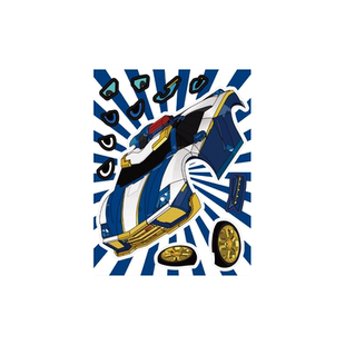 炫卡骑士炫酷卡片骑士变形战士卡通拼图拼装贴纸儿童动画片贴画