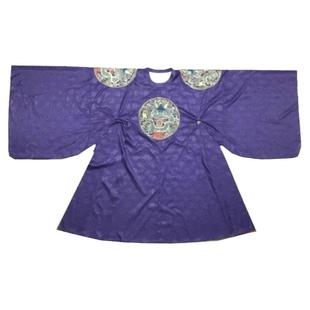 明制圆领袍官汉服司仪中式婚礼主持四补团龙表演弄潮妆花织金现货